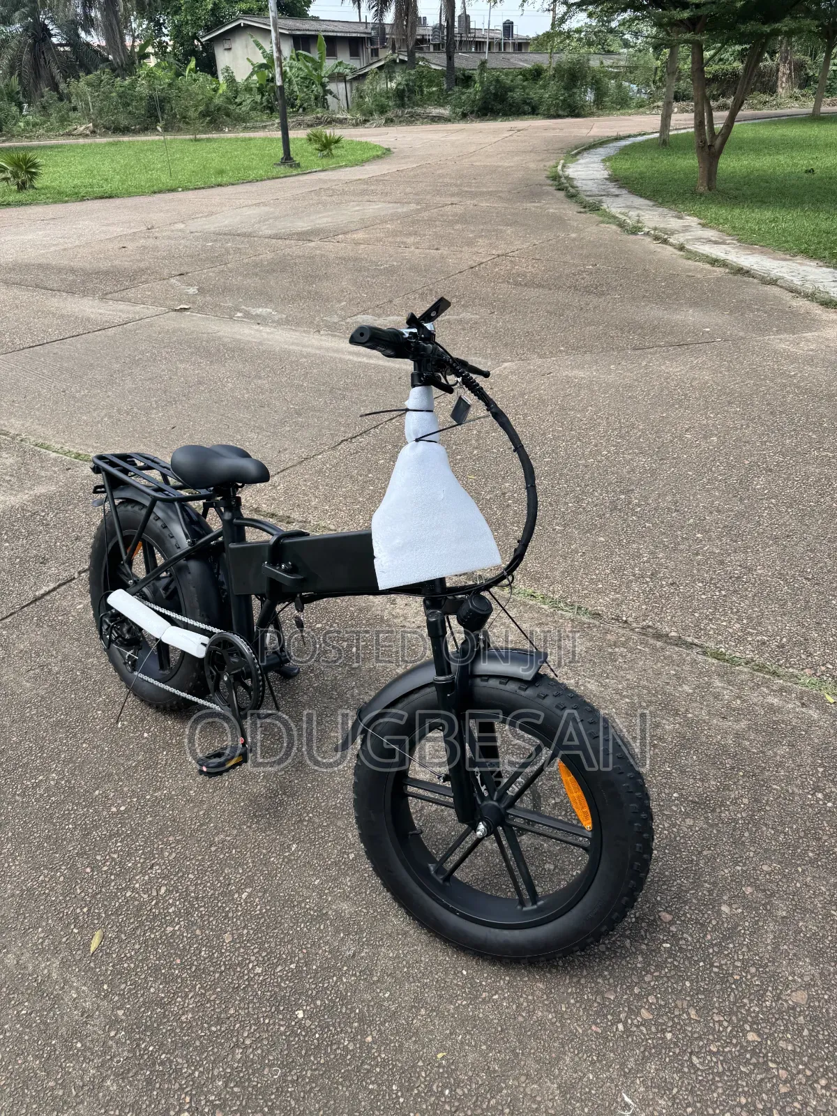 Super Fast 20"X4" 500w Foldable Electric Bicycle With NFC Keycard