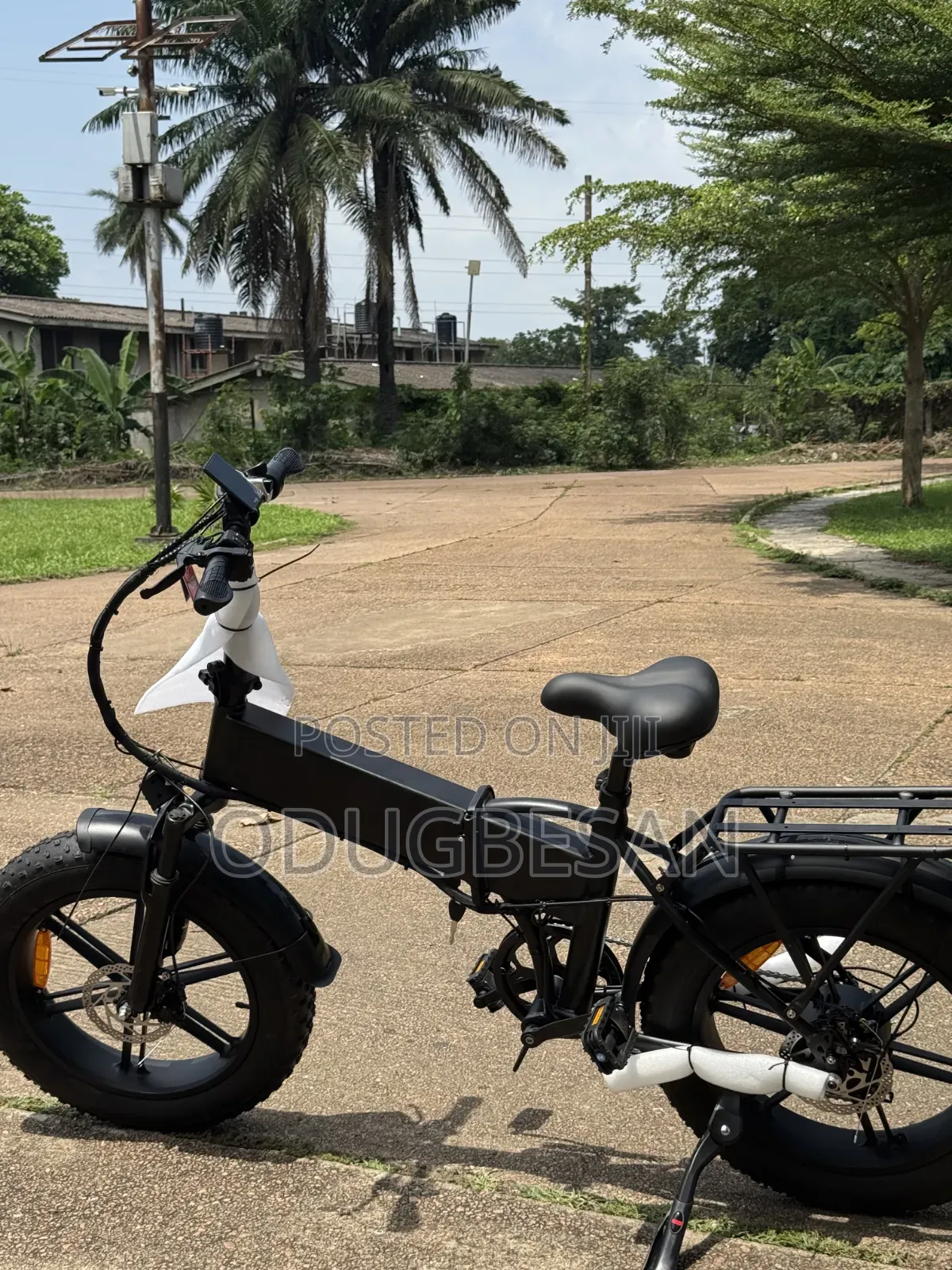 Super Fast 20"X4" 500w Foldable Electric Bicycle With NFC Keycard