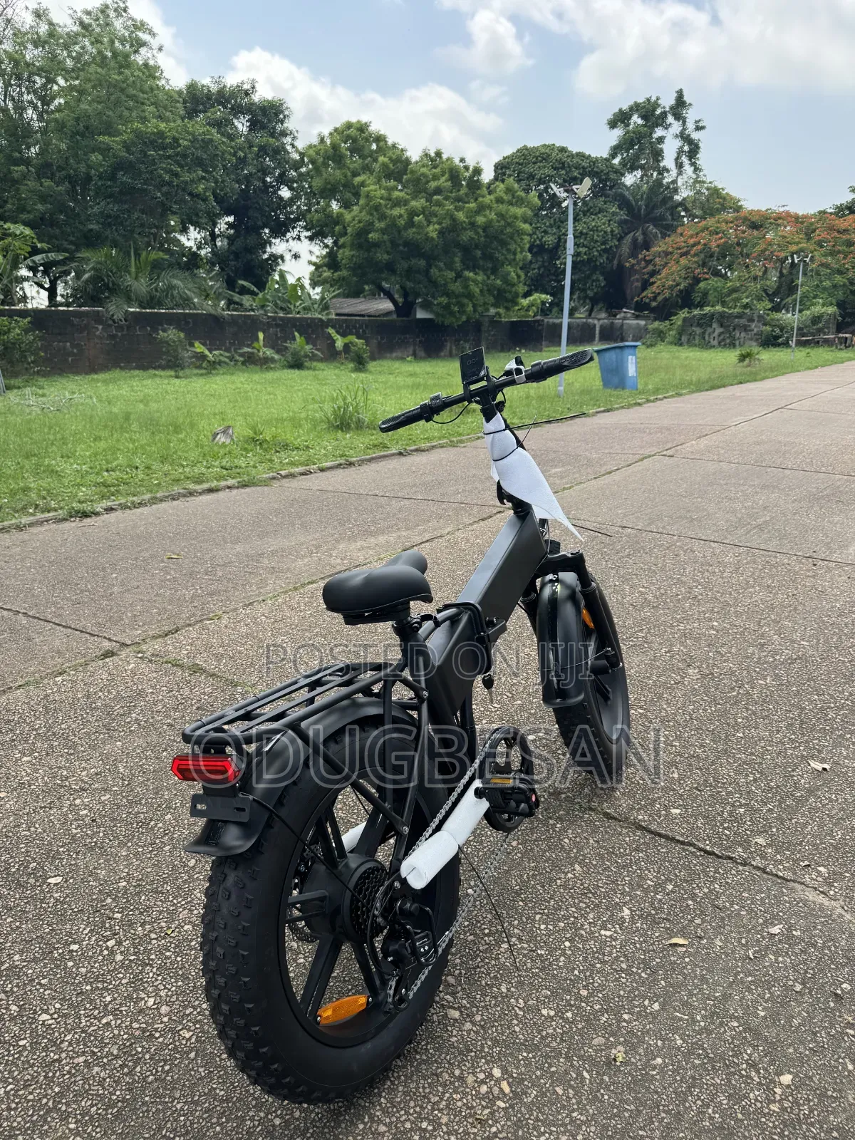 Super Fast 20"X4" 500w Foldable Electric Bicycle With NFC Keycard