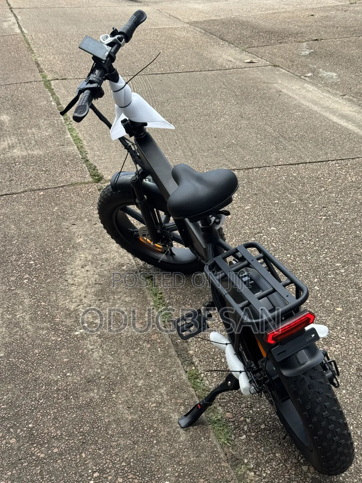 Super Fast 20"X4" 500w Foldable Electric Bicycle With NFC Keycard