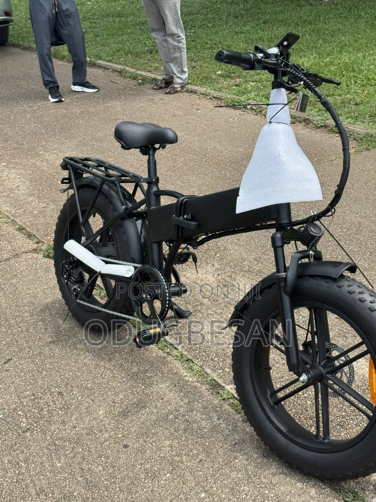Super Fast 20"X4" 500w Foldable Electric Bicycle With NFC Keycard