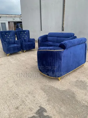 Brand New Top Quality 7 Seaters Luxury Padded Sofa Set (3,2,1,1)