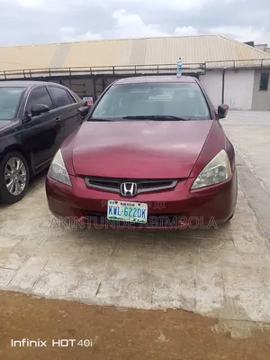 Honda Accord Automatic 2005 Burgundy