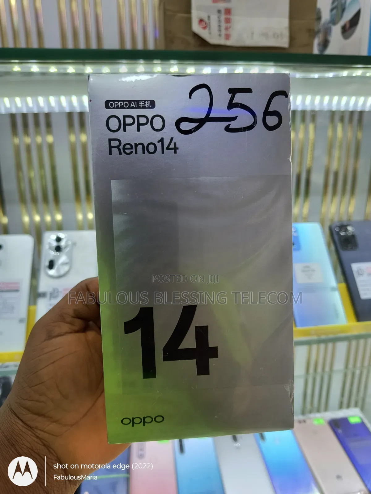 Oppo Reno14 256 GB Black