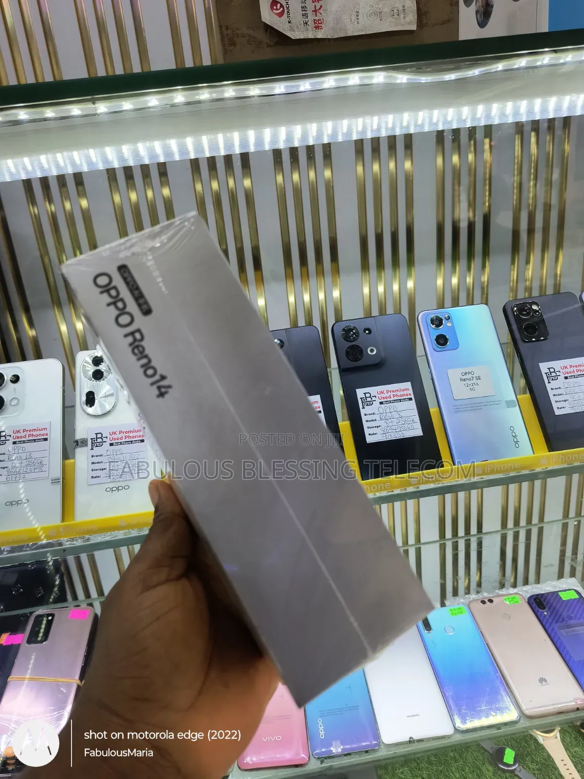 Oppo Reno14 256 GB Black