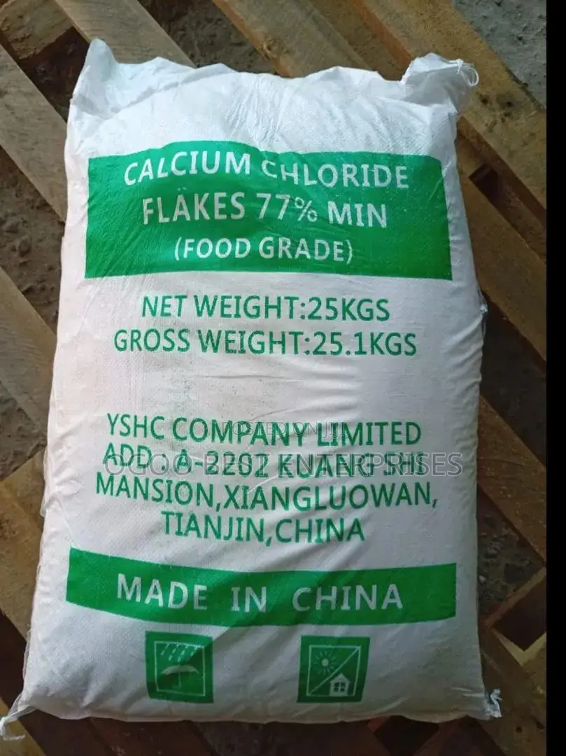 Calcium Chloride Flakes Food Grade