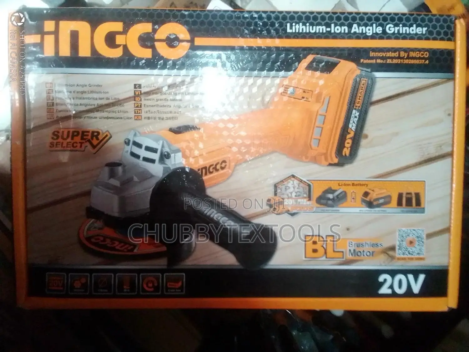 Cordless Angle Grinder