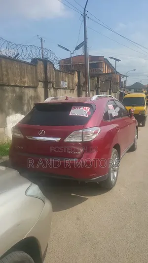Lexus RX 2011 Red