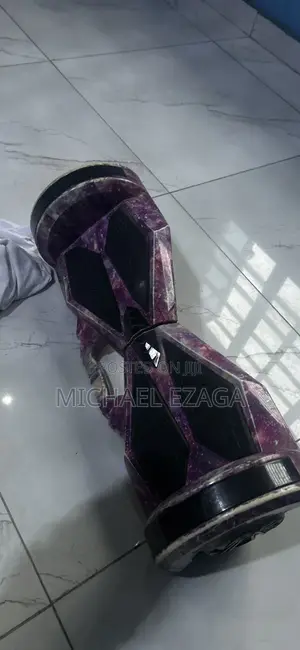 Purple Hoverboard/ Bluetooth Speaker/Dead Battery and No Charger