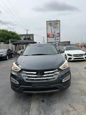 Hyundai Santa Fe Limited 4dr SUV AWD (3.3L 6cyl 6A) 2015 Black