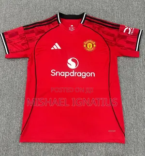 Manchester United Home and Away Jersey