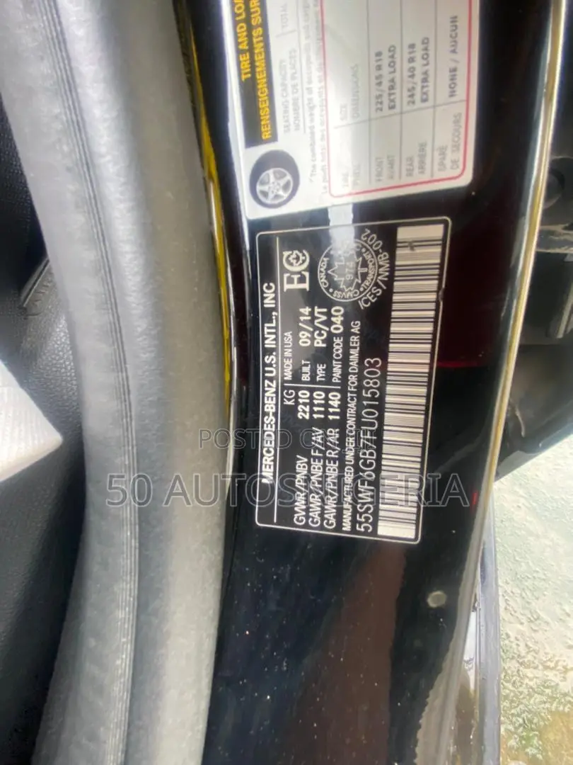 Mercedes-Benz C400 2014 Black