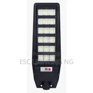 Esclighting Solar Street Lamp + Remote Control - 400w - Black