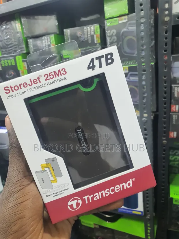 4tb Transcend Storejet 25m3 TRANSCEND STOREJET 4TB TS4TSJ25M3S