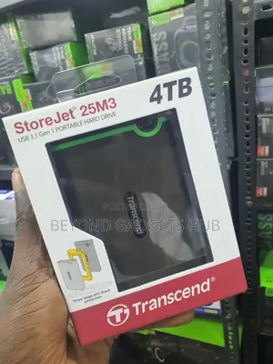 Transcend Storejet 25m3 4tb Portable Hard Drive