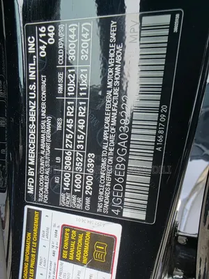 Mercedes-Benz GLE-Class AMG GLE 43 4MATIC 2016 Black