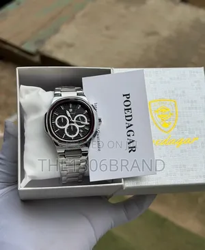 Premium Quality Active Chronograph Poedagar Luxury Chain Watch