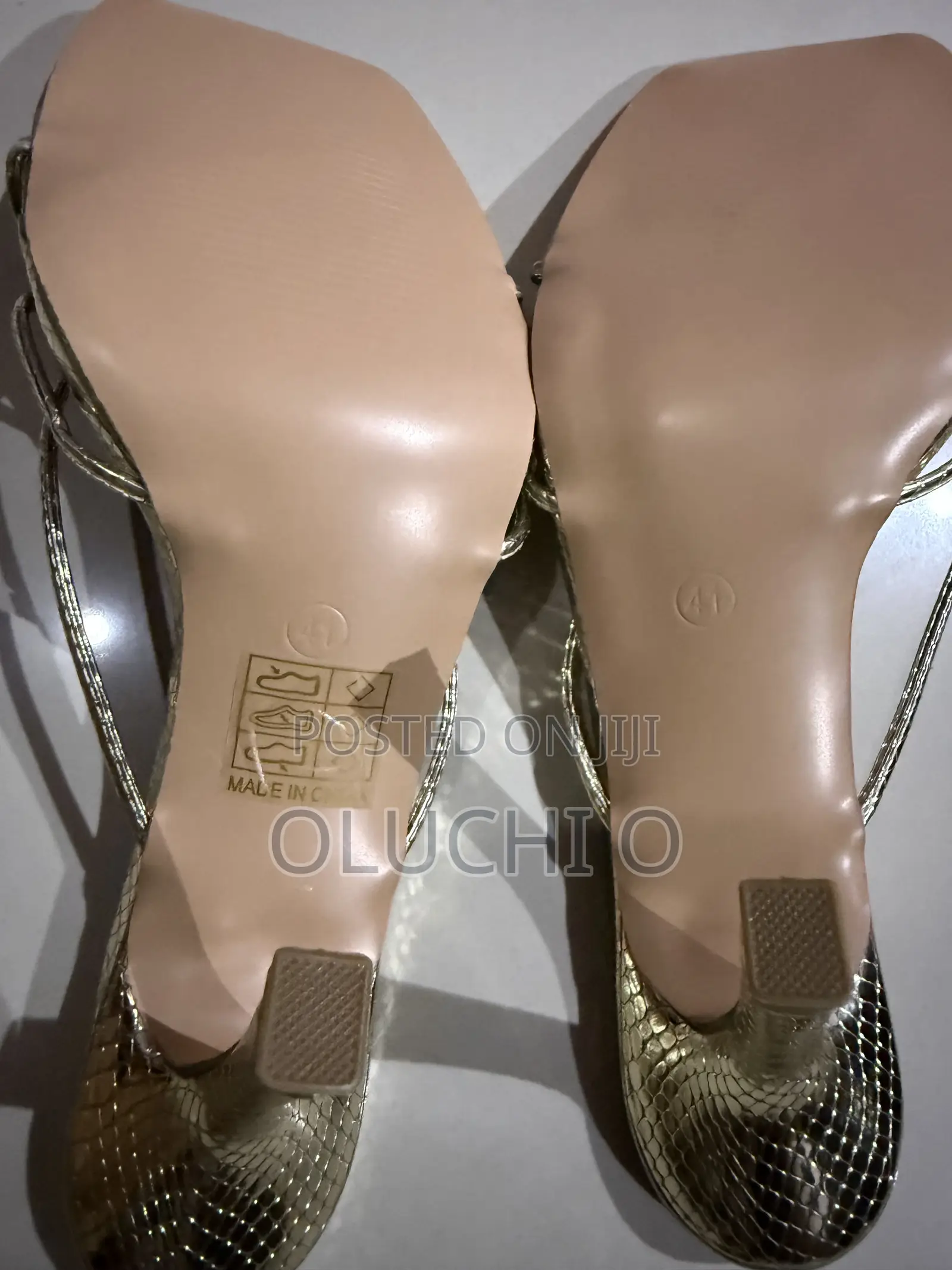 Gold Heels