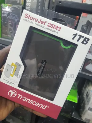 Transcend Storejet 25m3 1tb Portable Hard Drive