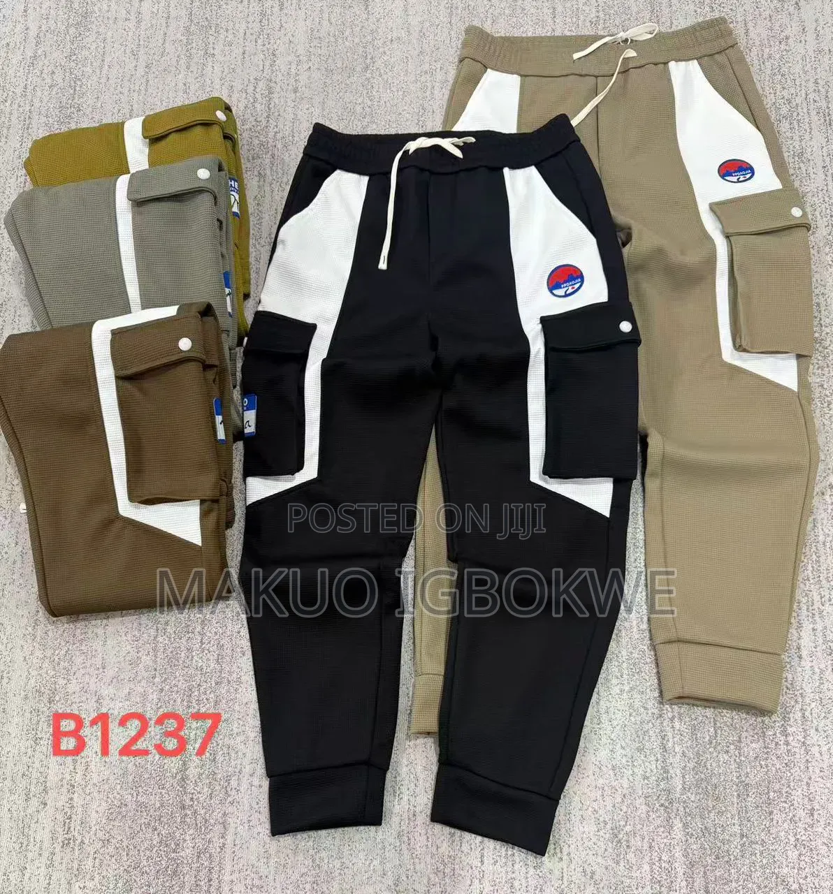 Luxury Cargo Pants Joggers