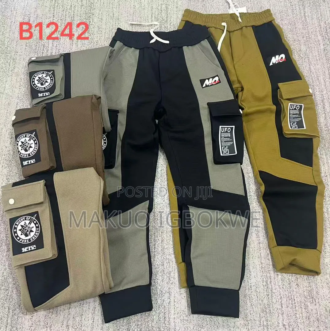 Luxury Cargo Pants Joggers