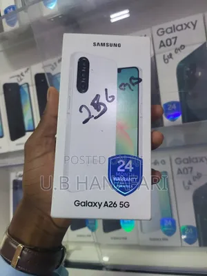 New Samsung Galaxy A26 256 GB White