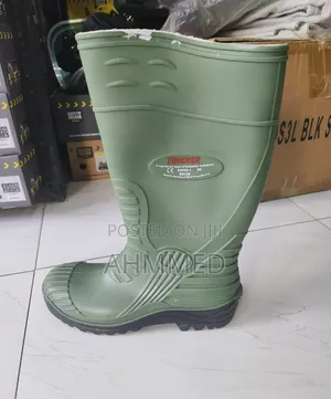 Trucker Safety Rain Boots