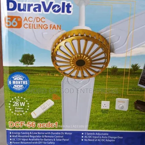 Solar Ceiling Fan