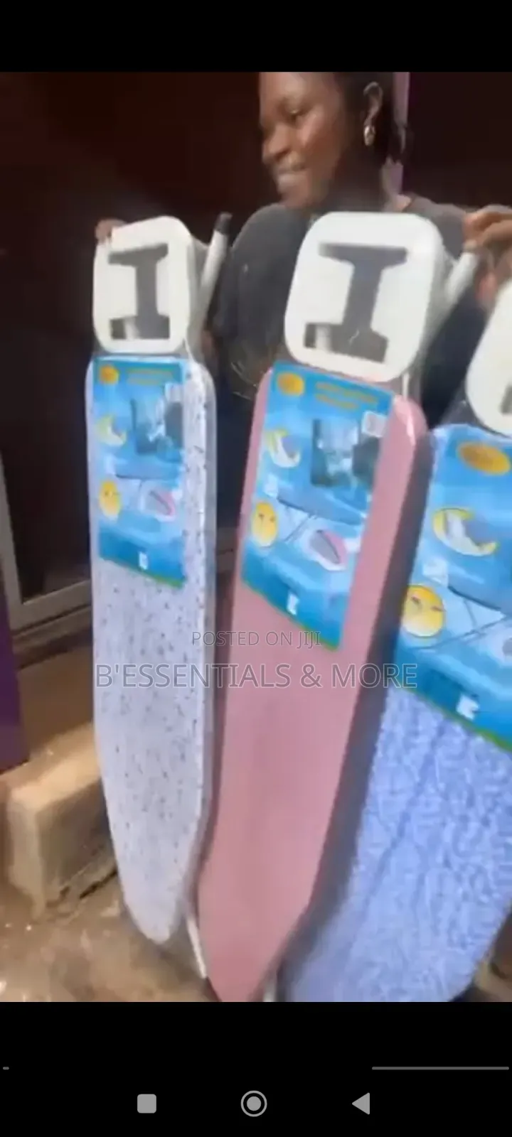 Patterned Imported Ironing Board