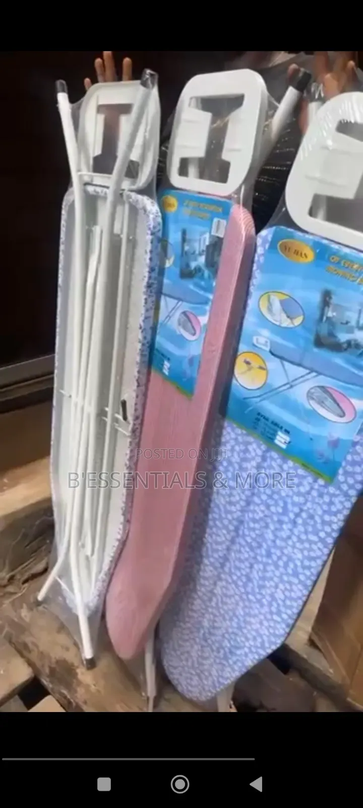 Patterned Imported Ironing Board