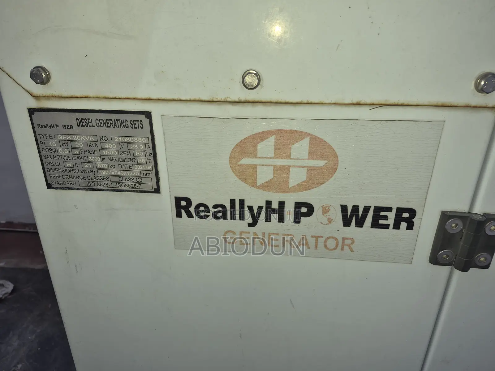 20 Kva Reallyh Power Generator