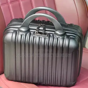 Portable Black Makeup Travel Case