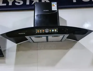 Original Polystar Premium Luxury Voice Command Curved Smart Range Hood