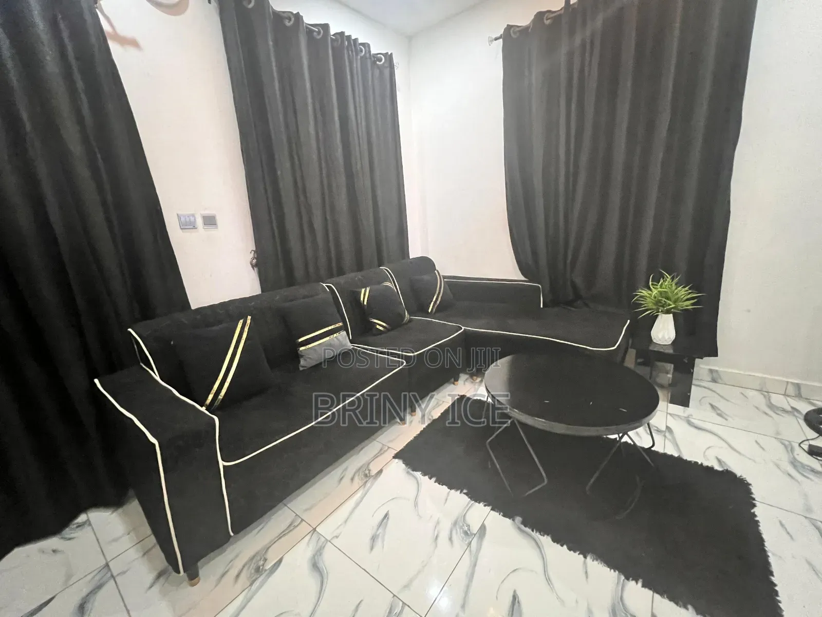 Almost New L Shape Sofa
