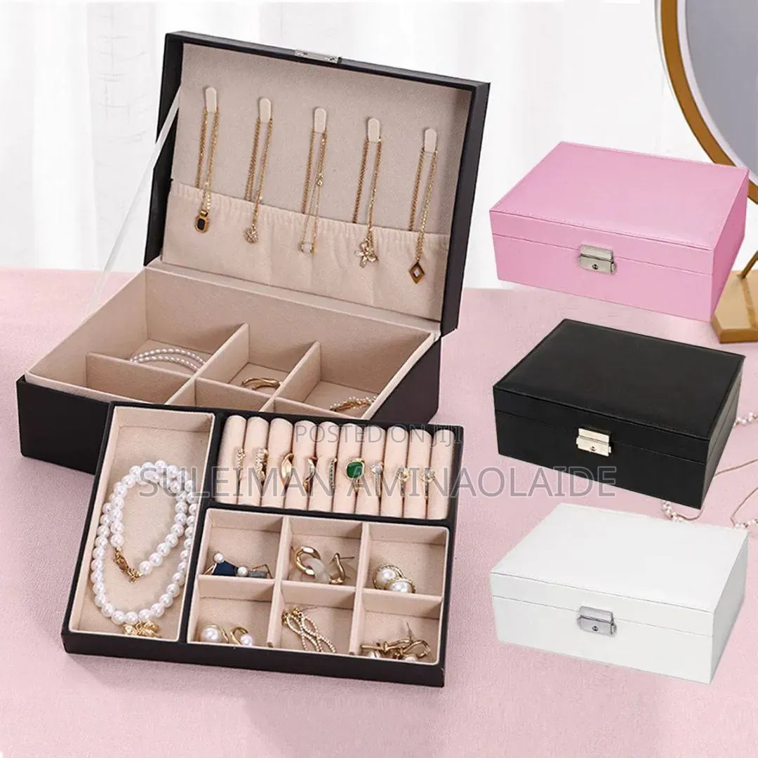 Double Layers Jewelry Organizer