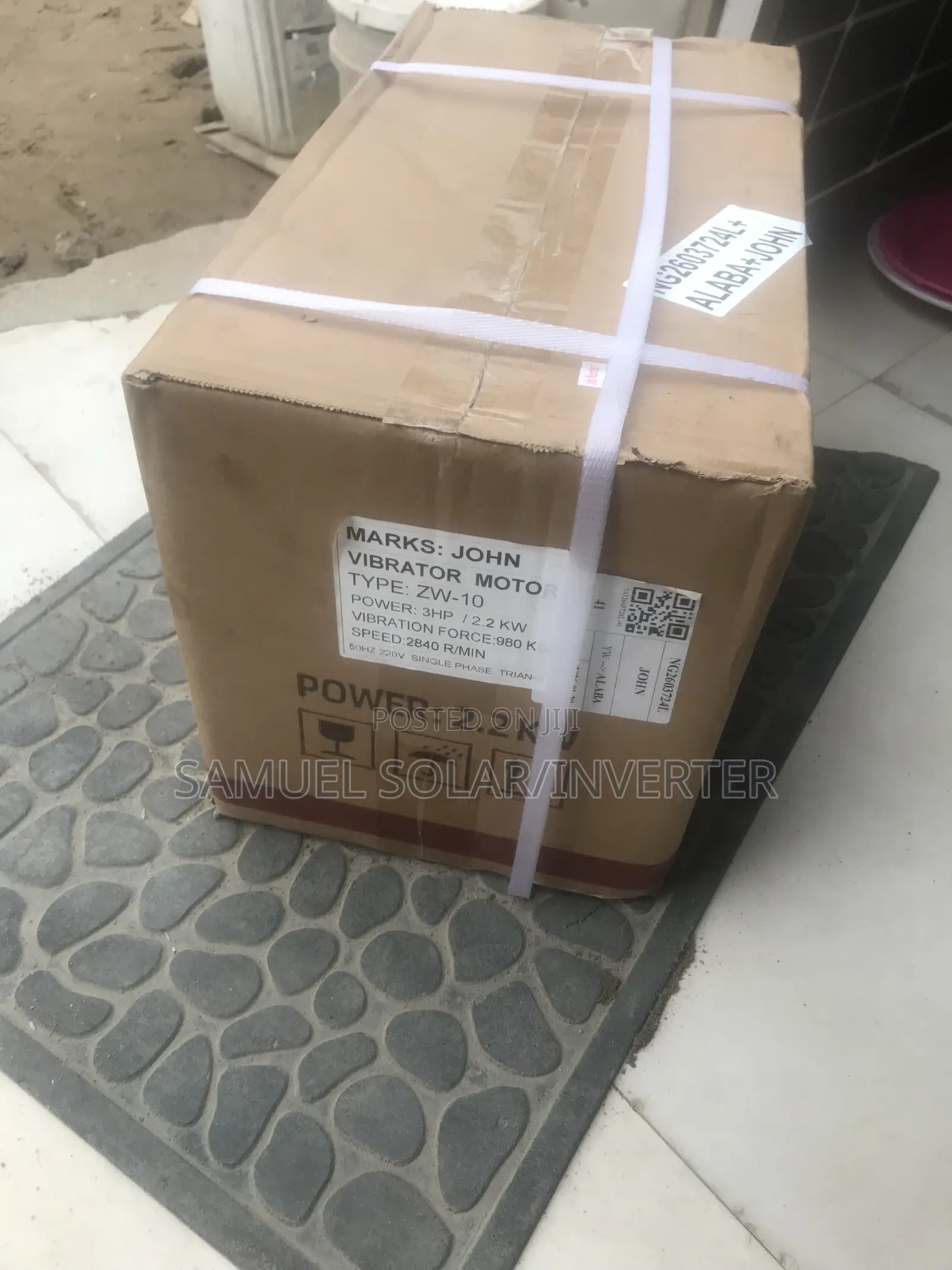 Vibrator for Block