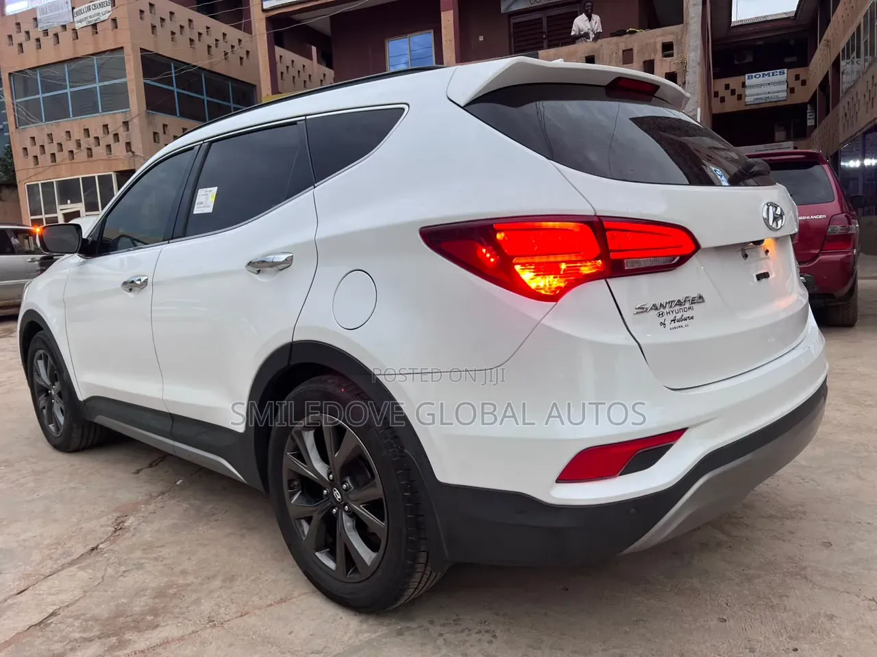 Hyundai Santa Fe 2017 White