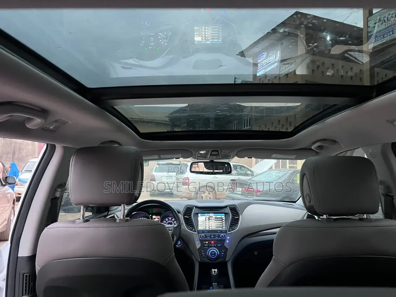 Hyundai Santa Fe 2017 White