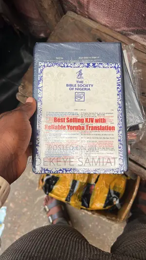 Eng and Yoruba Medium Size With Reference