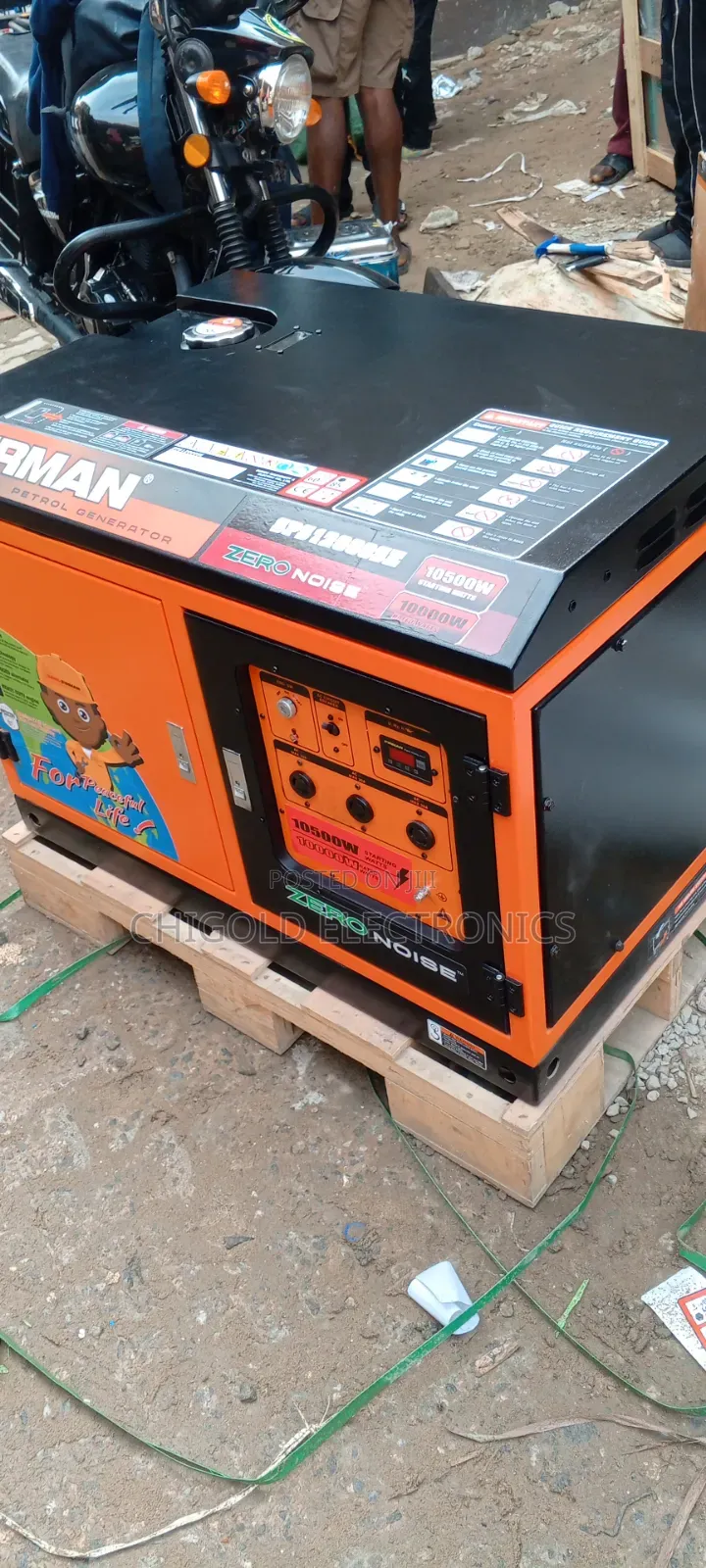 Original Firman Generator 10 Kva Zero Noise 100% Copper Coil