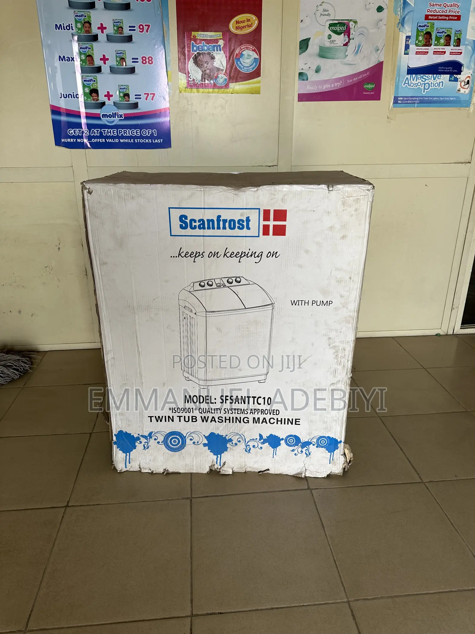Top Loader Washing Machine.