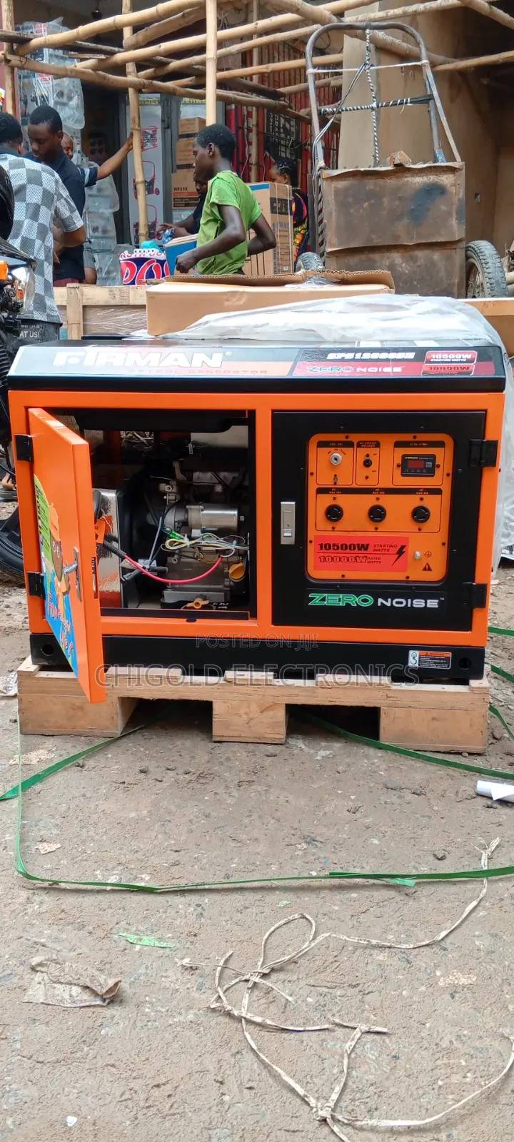 Original Firman Generator 10 Kva Zero Noise 100% Copper Coil