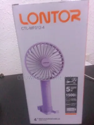 Rechargeable Fan