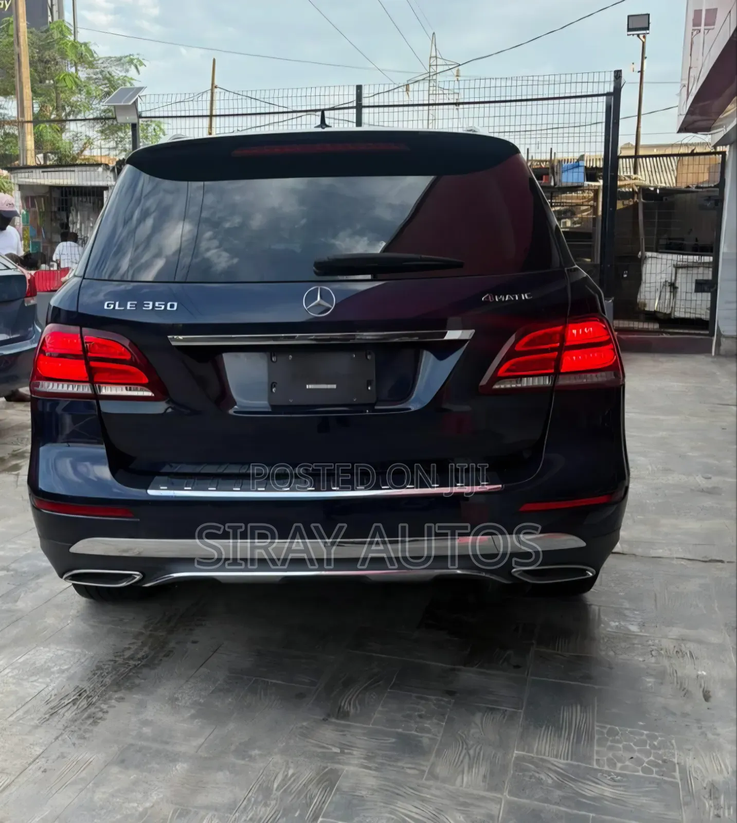 Mercedes-Benz GLE-Class GLE 350 2017 Blue