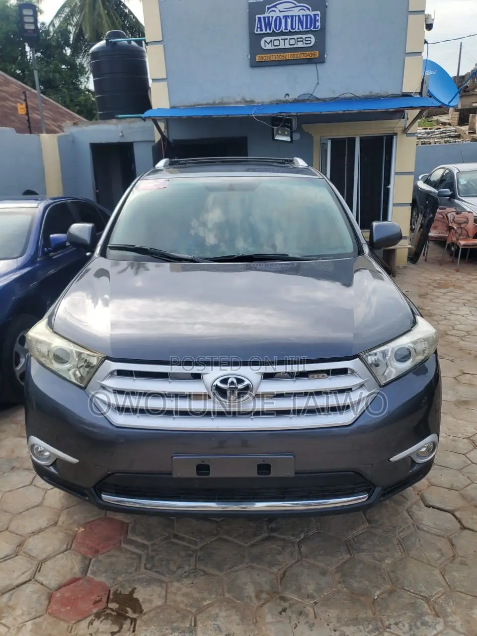 Toyota Highlander 2011 Gray