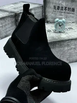 Luxury Suede Men’S Ankle Boot
