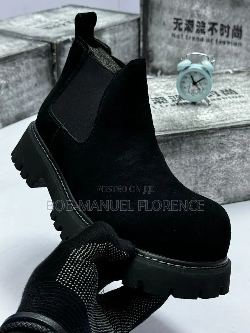 Luxury Suede Men’S Ankle Boot