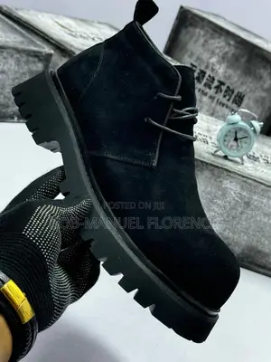 Luxury Suede Men’S Ankle Boot
