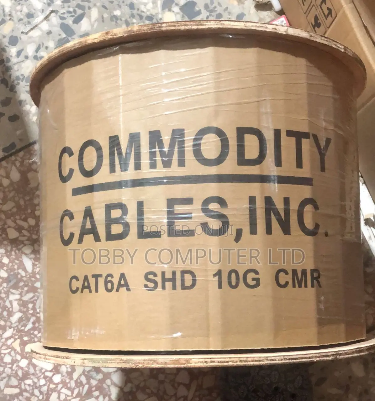 Commodity Cat6a Cable 100% Copper