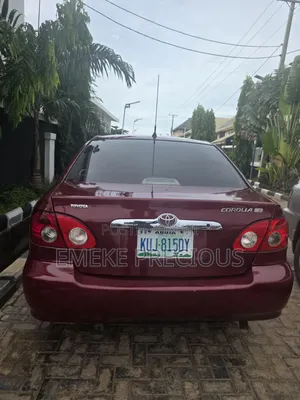 Toyota Corolla LE 2004 Red